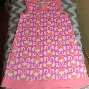 Old Navy Pink & White Dress w/ Hearts ♥